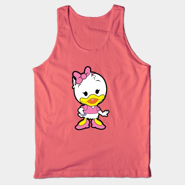 Daisy Duck Chibi Tank Top by nataliawinyoto